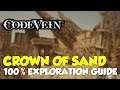 Code Vein Crown Of Sand 100% Exploration Guide