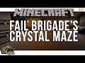 Fail Brigade's Crystal Maze | Minecraft Feed The Beast part 1