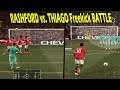 FIFA 21: Krasse TOPSPIN Freistöße in RASHFORD vs. THIAGO Freekick Battle vs. Bro! - Ultimate Team