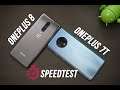 OnePlus 8 vs OnePlus 7T Speedtest Comparison