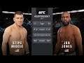 Stipe Miocic Vs. Jon Jones : EA Sports UFC 4 Gameplay (Legendary Difficulty) (AI Vs AI) (PS4)