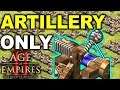 Using Only Artillery in Age of Empires 2: Definitive Edition Siege Units Only