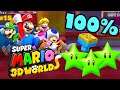 World 6 Bonus 🎪 Super Mario 3D World Switch + Wii U 🎪 All Green Stars + Stamp