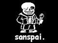 Friday Night Funkin' Sanspai Mod Showcase (Sans over senpai)