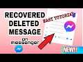 HOW TO READ REMOVED/UNSENT/DELETED CHAT IN MESSENGER  EASY TUTORIAL STEP BY STEP