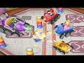 Mario Party 7 Minigames - Valcano Peril - Mario Peach Daisy Vs Luigi (Master Cpu)
