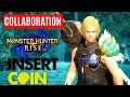 Monster Hunter Rise x Insert Coin COLLABORATION GAMEPLAY TRAILER REVEAL モンスターハンターライズ x Insert Coin