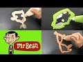 Mr Bean Cartoon Pancake Art - Mr Bean, Mini Car, Teddy