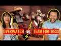 Overwatch vs. Team Fortress 2 [SFM] - REACTION