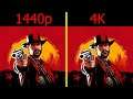 Red Dead Redemption 2 / 4K VS 1440p /Ultra / Ryzen 7 3800X / RX 5700XT /
