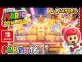Super Mario 3D World Switch - ZERANDO 100% COM 4 JOGADORES #16