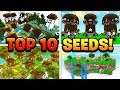 TOP 10 SEEDS for Minecraft! (Pocket Edition, PS4, Xbox, Switch, PC)