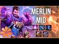 TOP DAMAGE! TOP CAGES? | Smite Merlin Mid
