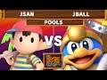2GG Kongo Saga - JSan (Mario) VS Jball (King Dedede) - Smash Ultimate - Squad Strike