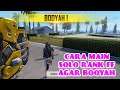 CARA MAIN SOLO RANK FREE FIRE AGAR BOOYAH TERUS