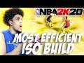 THE MOST EFFICIENT ISO BUILD GOES ON A 20 GAME STREAK NBA 2K20!!