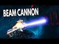 BEAM CANNONS! - Space Engineers - Particle Beam Cannon