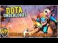 Dota Underlords - Virada com Assassinos - Gameplay PT BR