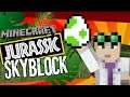 GETTING A DINOSAUR EGG IN MINECRAFT - Jurassic Skyblock | Vanilla Minecraft Server #AD