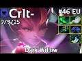 Support Cr1t- [EG] plays Dark Willow!!! Ward spots shown! Dota 2 7.22
