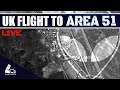 Flying to Area 51 in Xplane 11 - Live Training flight !