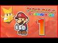 Let's Play Paper Mario: The Origami King [1] - Intro to Earth Vellumental Temple