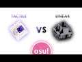 【osu!】 LINEAR vs TACTILE switches