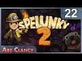 AbeClancy Plays: Spelunky 2 - #22 - Volcana Is The Worst