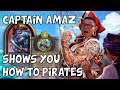 HOW TO PIRATES BY CAPTAIN AMAZ - Hearthstone Battlegrounds