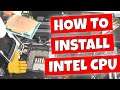 How To Safely Install Intel LGA1200 CPU Processor On To A PGA Or Pin Grid Array Motherboard