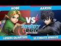 Infinity Con 2021 Losers Quarters - Aaron (Joker, ROB, Steve) Vs. Kobe (Young Link) SSBU Ultimate