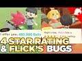 Island rating of 4 Star & Flick Visits for BIG Bells! Animal Crossing New Horizons
