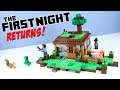 LEGO Minecraft The First Night Set Speed Build 2014 Time Machine