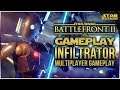New Infiltrator Class Multiplayer Gameplay | Battlefront 2 Gameplay