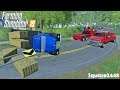 Flatbed Rollover! | Truck In Stream | Heavy Rescue | Farming Simulator 19