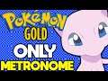 Is it Possible to Beat Pokemon Gold with Only Metronome?