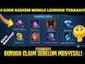6 KODE REDEEM ML HARI INI JANUARI 2021 | NEW REDEEM CODE MOBILE LEGEND TODAY 100% WORK!! AWAL BULAN