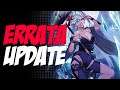 【Cardfight!! Vanguard】Errata Update | July 29, 2021