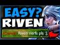 HOW TO 100% CARRY RIVEN *HARD* MATCHUPS! Here's why Riven even COUNTERS GAREN. - League of Legends