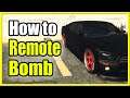 How to use REMOTE Bomb and DETONATE with Phone in GTA 5 Online (Easy Method!)