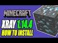 Minecraft How To Install XRAY 1.14.4 (Mod Version) NO FORGE Tutorial