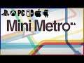 Mini Metro Let's Play Ep 5 - Availible Multiplatform - BlueFire MMOs Coverage Games Reviews