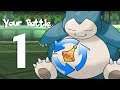 Pokemon USUM Your Battle #1 | Relaxo teilt aus !
