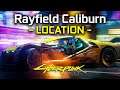 Cyberpunk 2077 Rayfield Caliburn Location - Fastest Car Free / Garage Saved