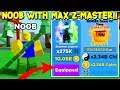 Noob With Full Team of Z-LEGENDS Pets! x4.68B Boost! MAX RANK INSTANTLY! - Roblox Ninja Legends