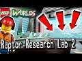 Raptor Research Lab Facility: Let's Build LEGO Jurassic World: Designing and Building in LEGO Worlds