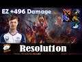 Resolution - Legion Commander Offlane | EZ +496 Damage | Dota 2 Pro MMR Gameplay