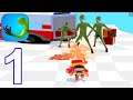 RipZombie - Gameplay Walkthrough Part 1 - All Levels 1-15 (Android, iOS)