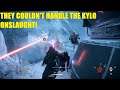 Star Wars Battlefront 2 - The amazing Villain Kylo Ren defeats all enemies EXCEPT that fat guy! 🤣