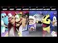 Super Smash Bros Ultimate Amiibo Fights  – Request #18821 Team Battle at New Donk & Pac Land